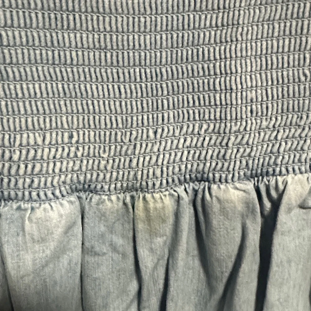 GAP Light Blue fit and flare Dress - Picture 8 of 8